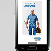 Plastové potrubí v mobilu: Ekoplastik SmartApp